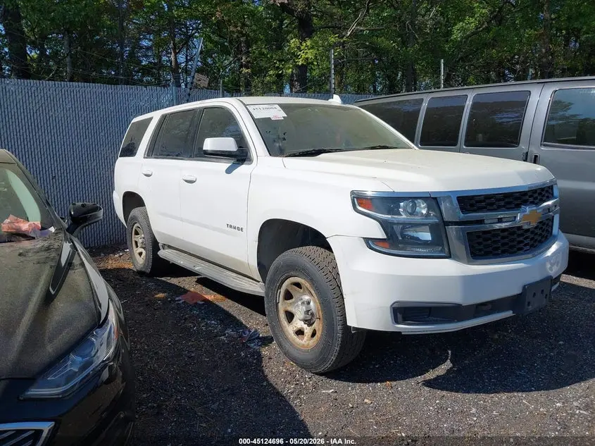2017 CHEVROLET TAHOE COMMERCIAL FLEET
