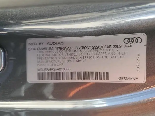 2015 AUDI A5 PREMIUM PLUS  
