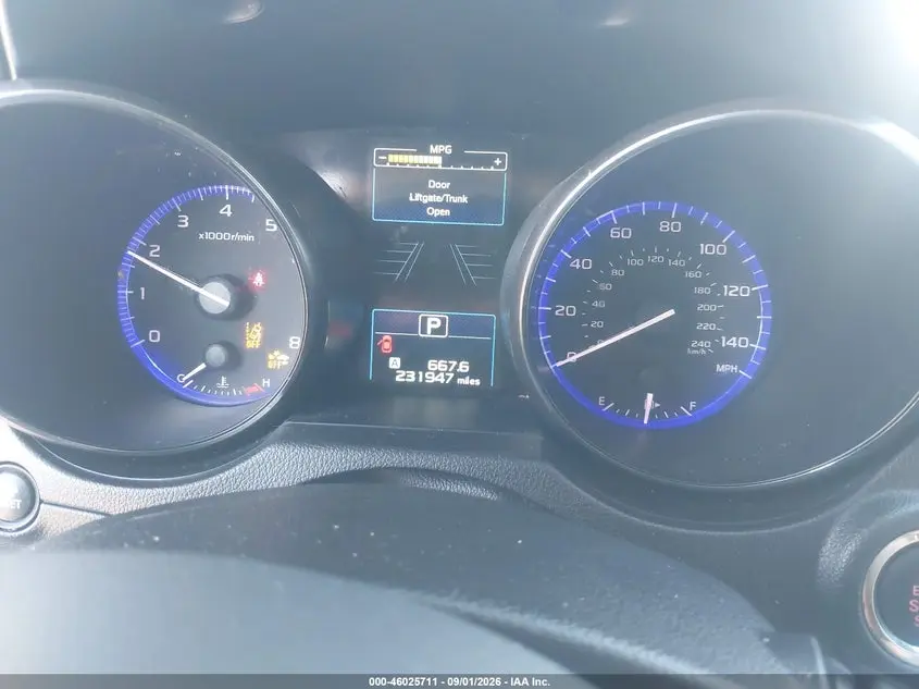 2015 SUBARU OUTBACK 2.5I LIMITED