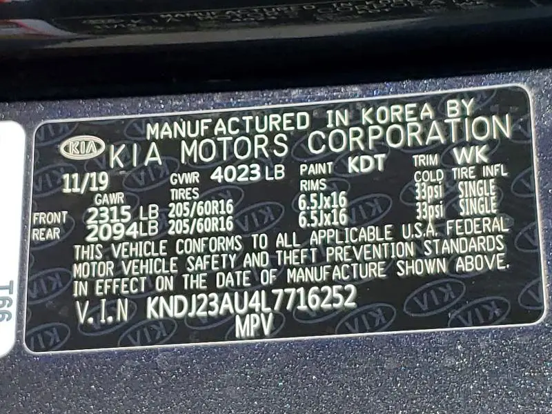 2020 KIA SOUL LX  