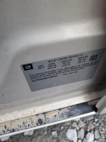 2012 CHEVROLET CRUZE LS  