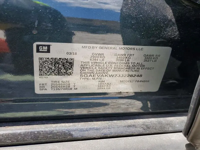2018 BUICK ENCLAVE ESSENCE  