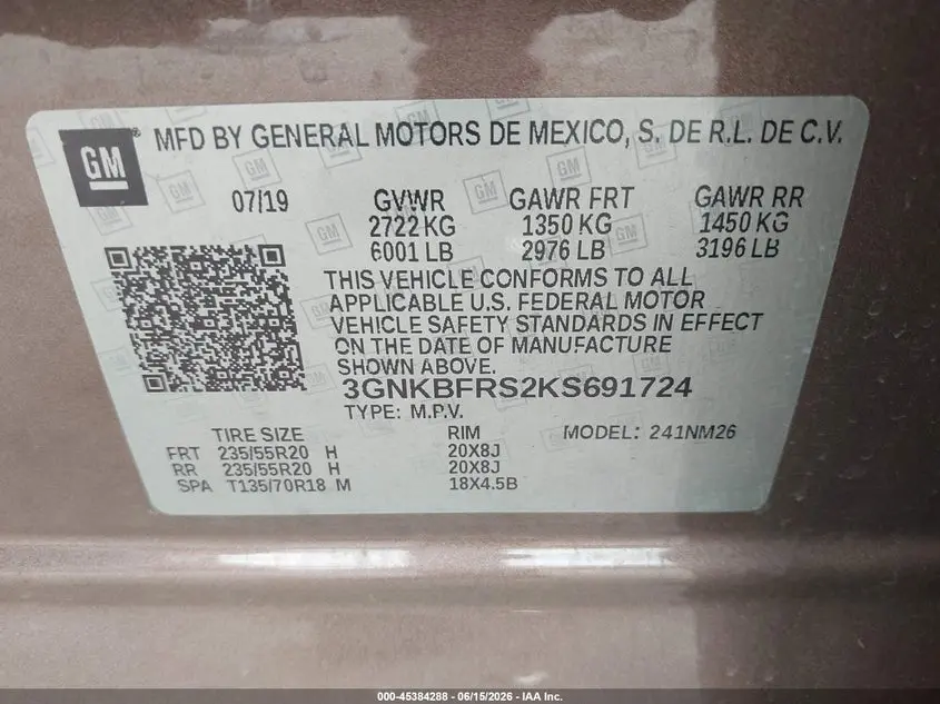 2019 CHEVROLET BLAZER PREMIER