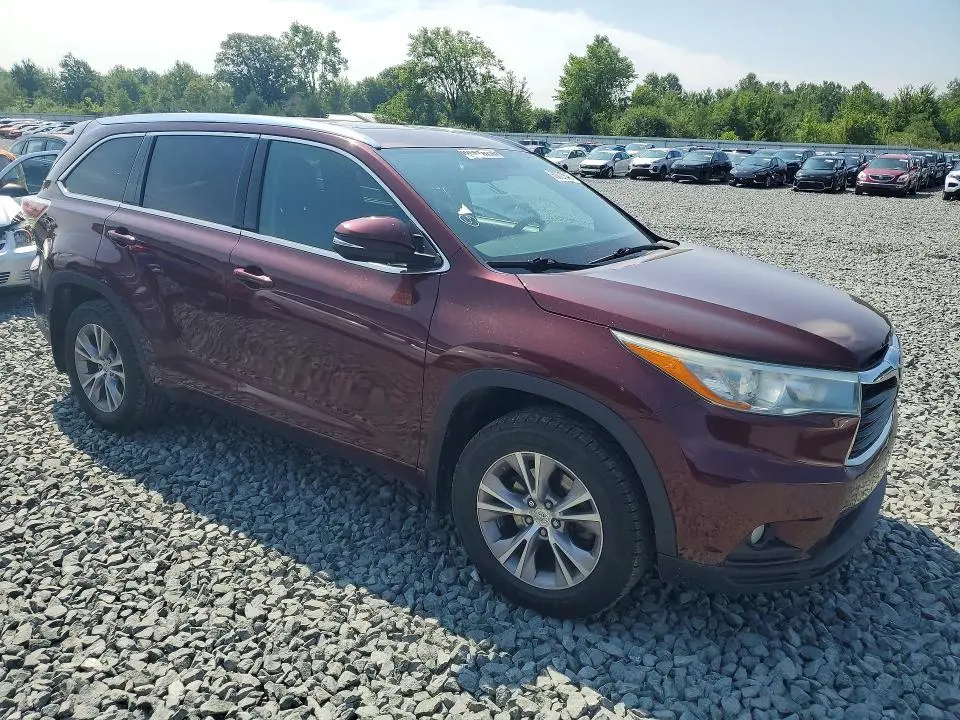 2015 TOYOTA HIGHLANDER XLE  