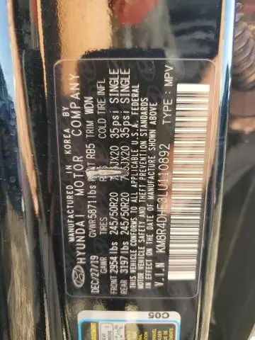 2020 HYUNDAI PALISADE SEL  