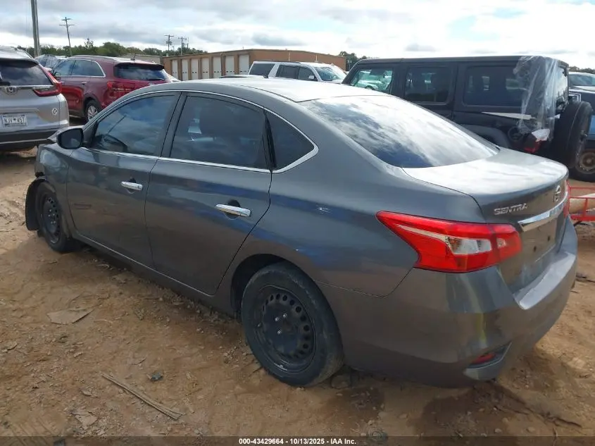 2016 NISSAN SENTRA S