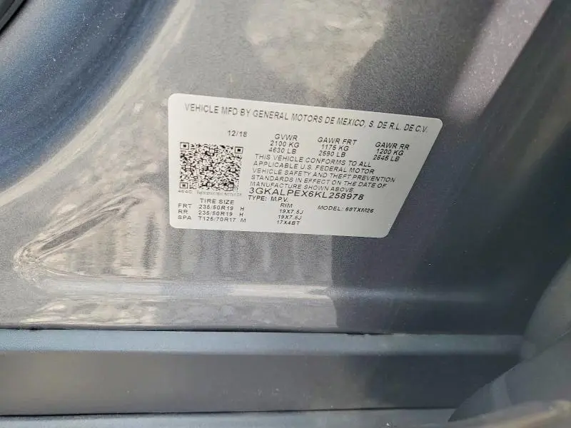 2019 GMC TERRAIN SLT  