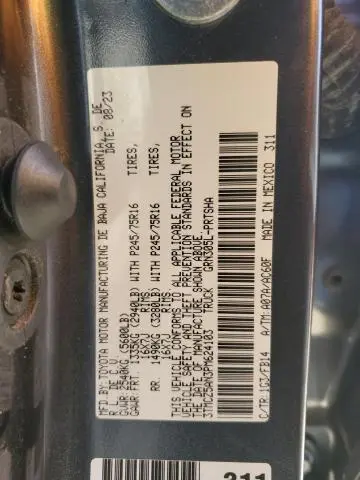 2023 TOYOTA TACOMA DOUBLE CAB  