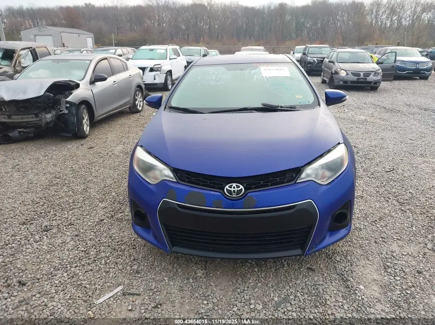 2014 TOYOTA COROLLA S PLUS