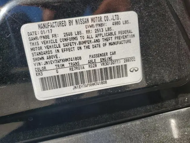 2017 INFINITI Q50 PREMIUM  