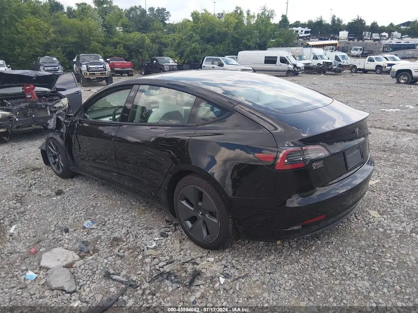 2021 TESLA MODEL 3 STANDARD RANGE PLUS REAR-WHEEL DRIVE