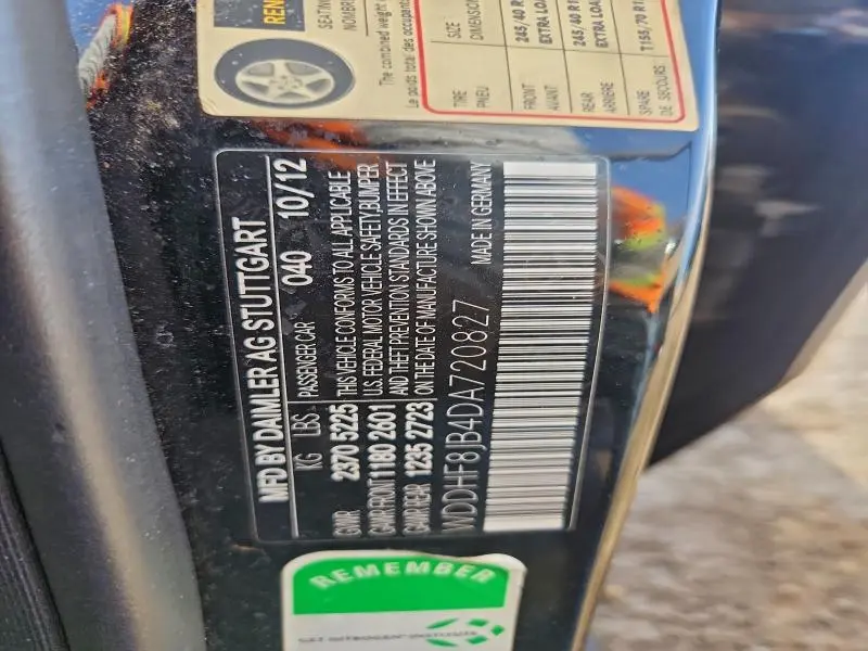 2013 MERCEDES-BENZ E 350 4MATIC  