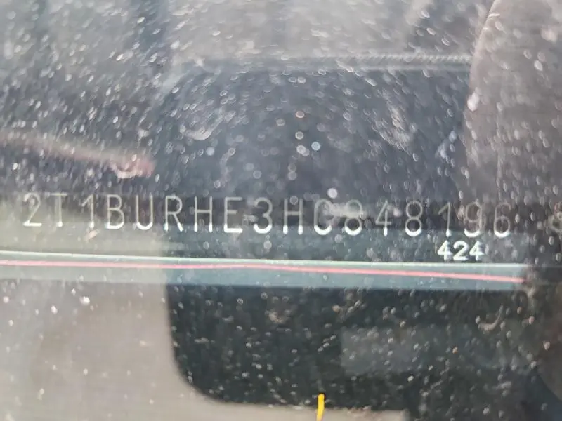 2017 TOYOTA COROLLA L  