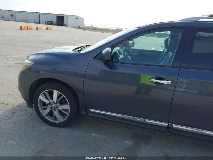 2013 NISSAN PATHFINDER PLATINUM