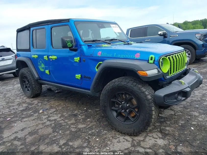 2024 JEEP WRANGLER 4-DOOR WILLYS 4X4