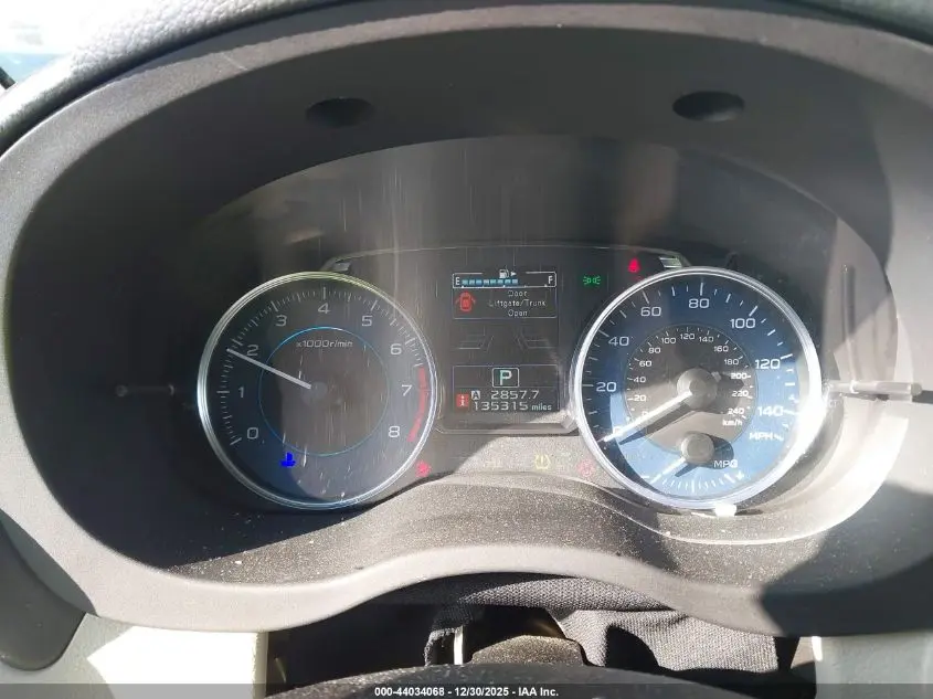 2015 SUBARU IMPREZA 2.0I SPORT LIMITED