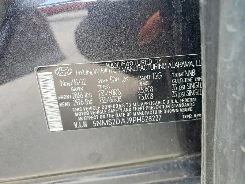 2023 HYUNDAI SANTA FE SEL  