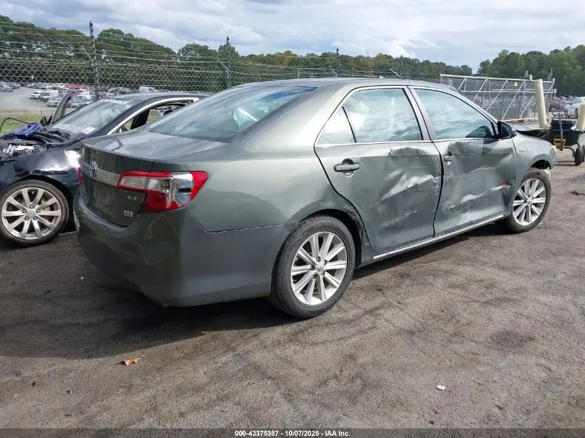 2013 TOYOTA CAMRY HYBRID XLE