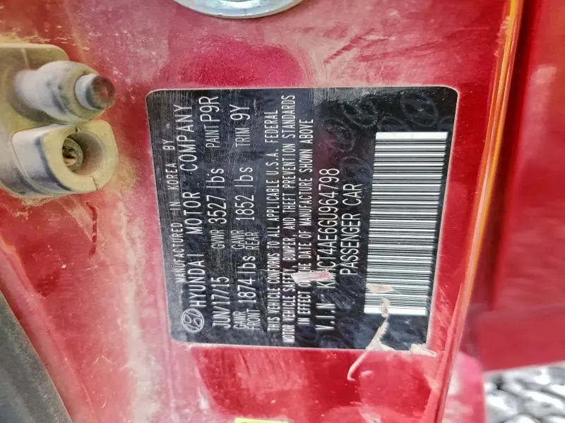 2016 HYUNDAI ACCENT SE  