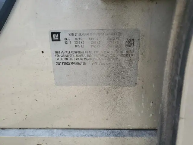 2014 CHEVROLET IMPALA LS  