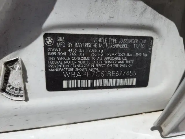 2011 BMW 328 I  