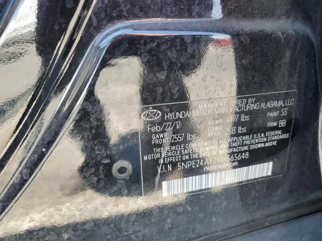 2017 HYUNDAI SONATA SE  