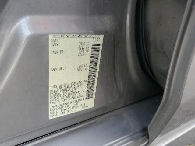 2013 NISSAN ALTIMA 2.5  
