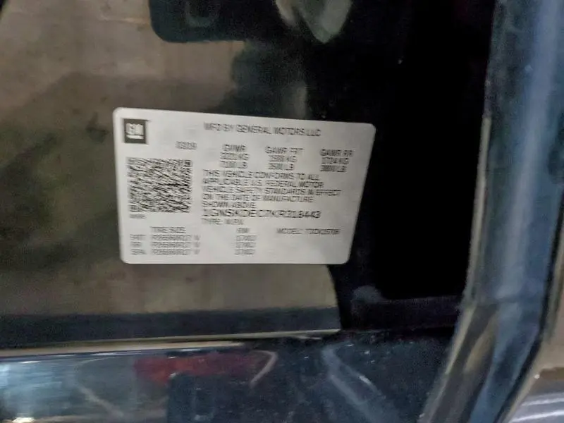 2019 CHEVROLET TAHOE POLICE  