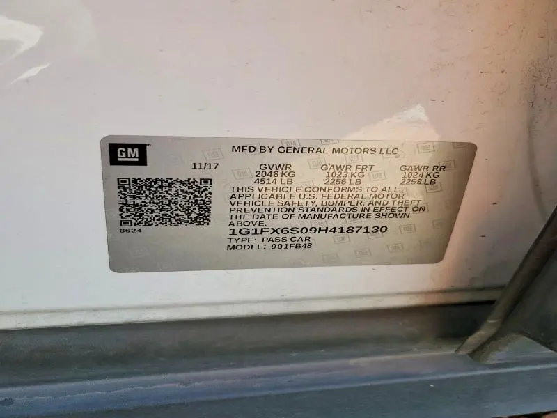 2017 CHEVROLET BOLT EV PREMIER  