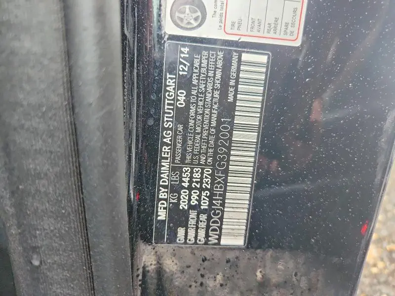 2015 MERCEDES-BENZ C 250  
