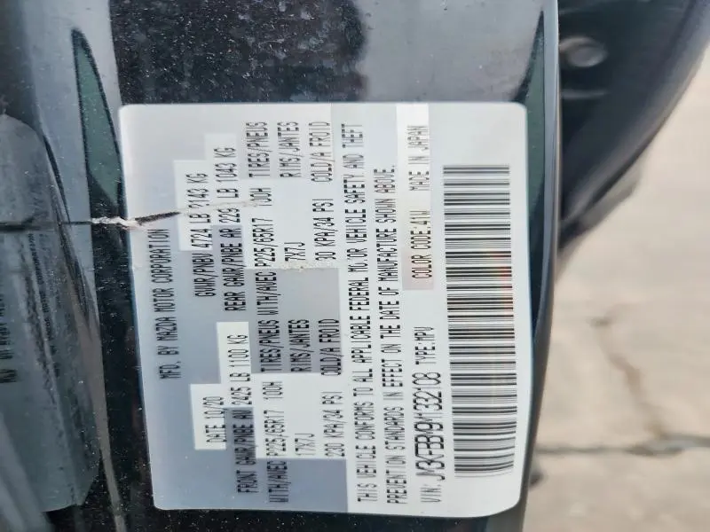 2021 MAZDA CX-5 SPORT  