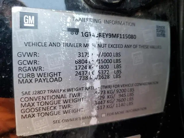 2021 GMC SIERRA K2500 DENALI  