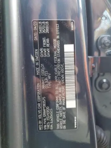 2023 VOLVO XC60 PLUS  