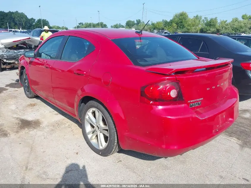 2013 DODGE AVENGER SE V6