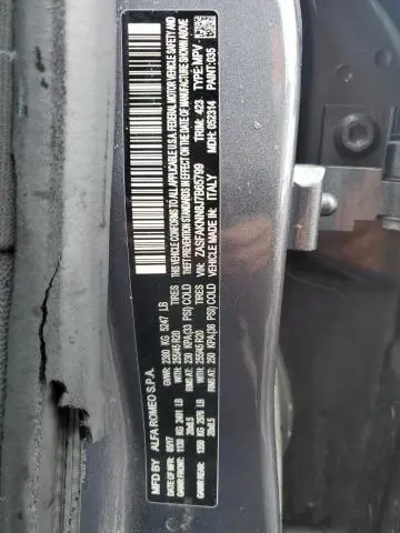 2018 ALFA ROMEO STELVIO TI SPORT  