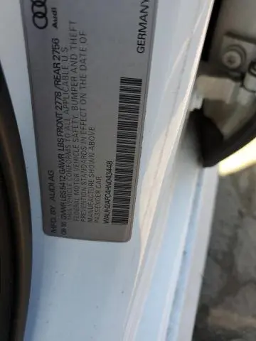 2017 AUDI A6 PRESTIGE  