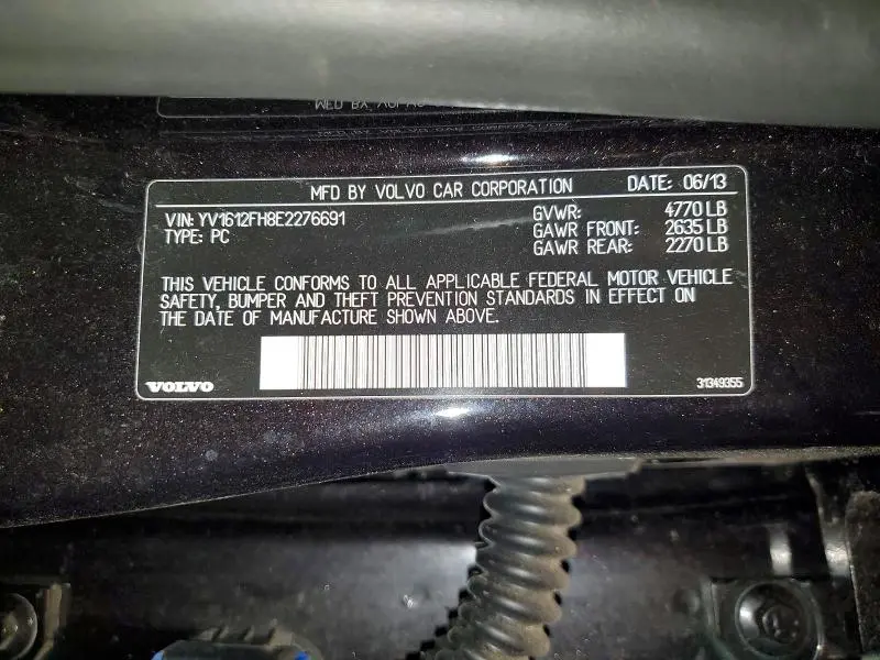 2014 VOLVO S60 T5  