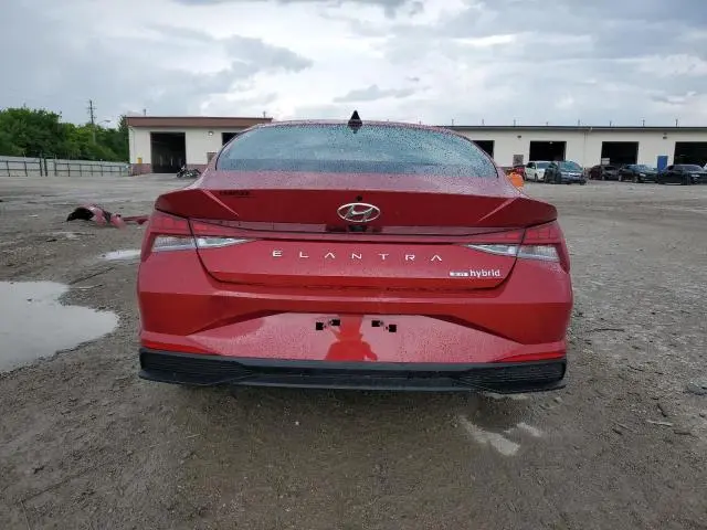 2022 HYUNDAI ELANTRA BLUE  