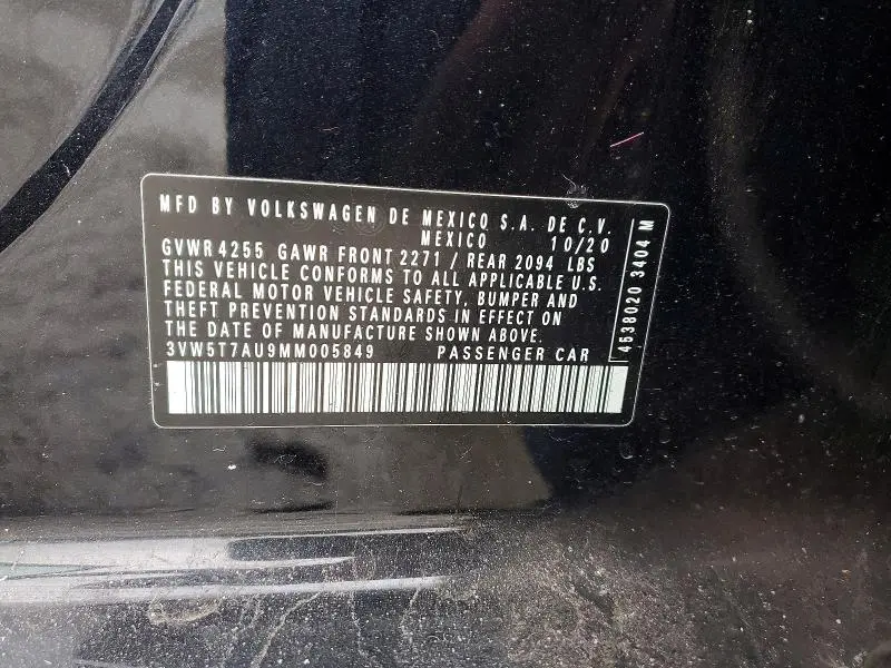 2021 VOLKSWAGEN GTI S  