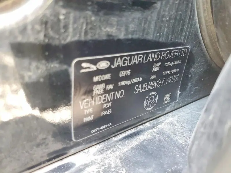 2017 JAGUAR XF PREMIUM  