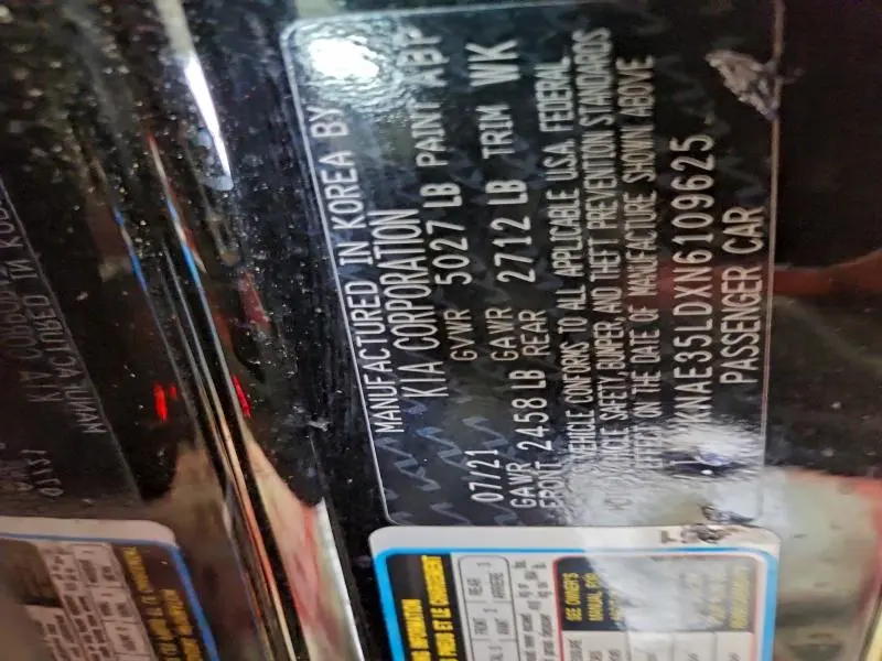 2022 KIA STINGER GT LINE  