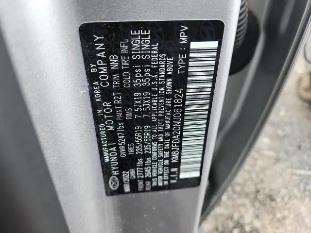 2022 HYUNDAI TUCSON LIMITED  