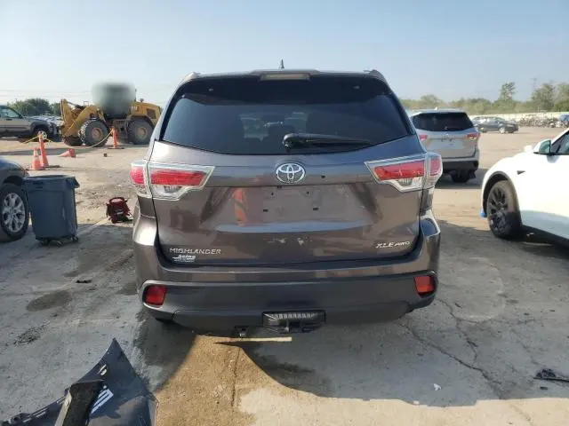 2015 TOYOTA HIGHLANDER XLE  
