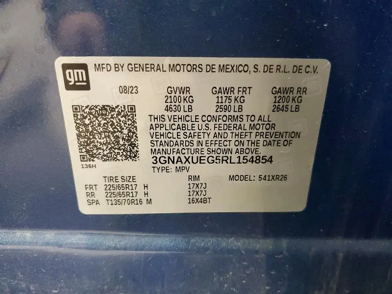 2024 CHEVROLET EQUINOX LT  