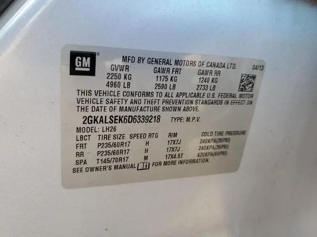 2013 GMC TERRAIN SLE  