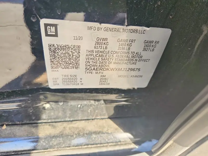 2021 BUICK ENCLAVE AVENIR  