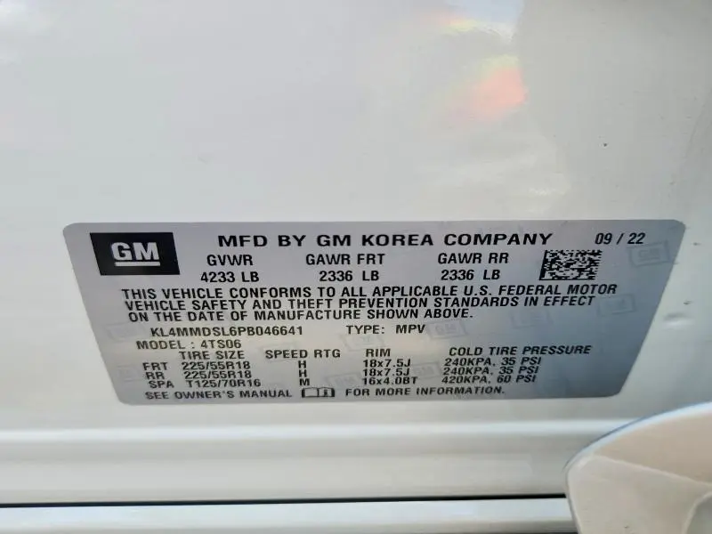 2023 BUICK ENCORE GX SELECT  