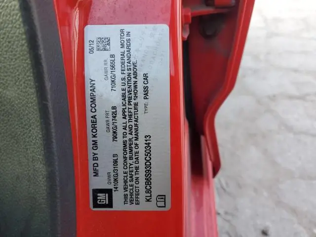 2013 CHEVROLET SPARK LS  