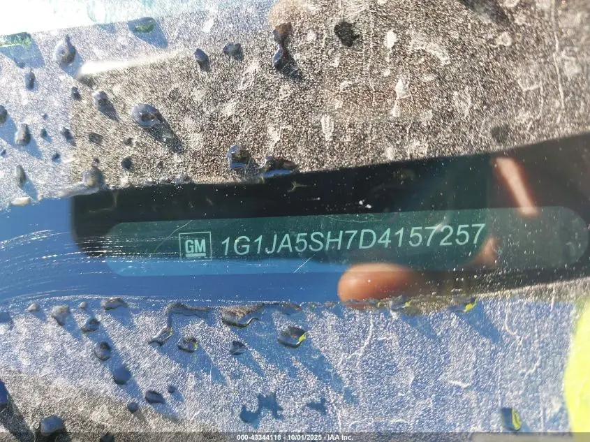 2013 CHEVROLET SONIC LS AUTO