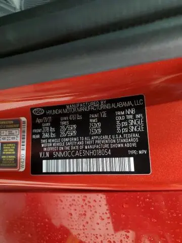 2022 HYUNDAI TUCSON SEL